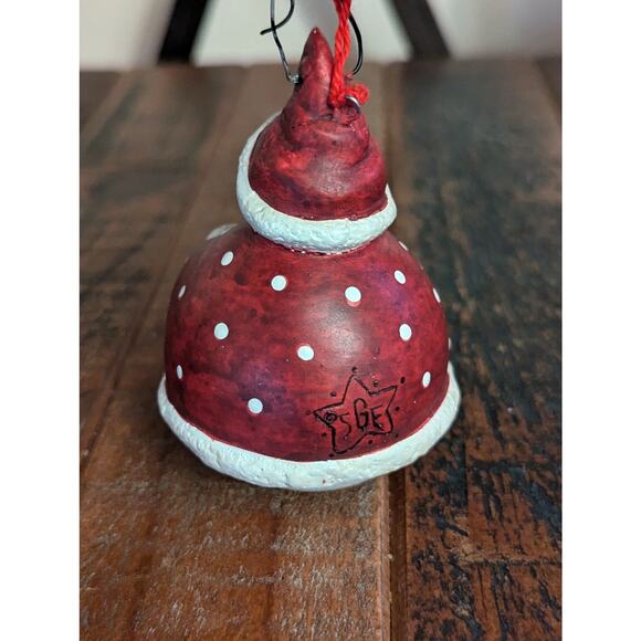 Sandi Gore Evans Frosty Follies Snowman -Oh My -Christmas Ornament - Picture 4 of 6